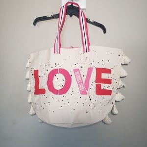 Victoria Secret beach tote bag